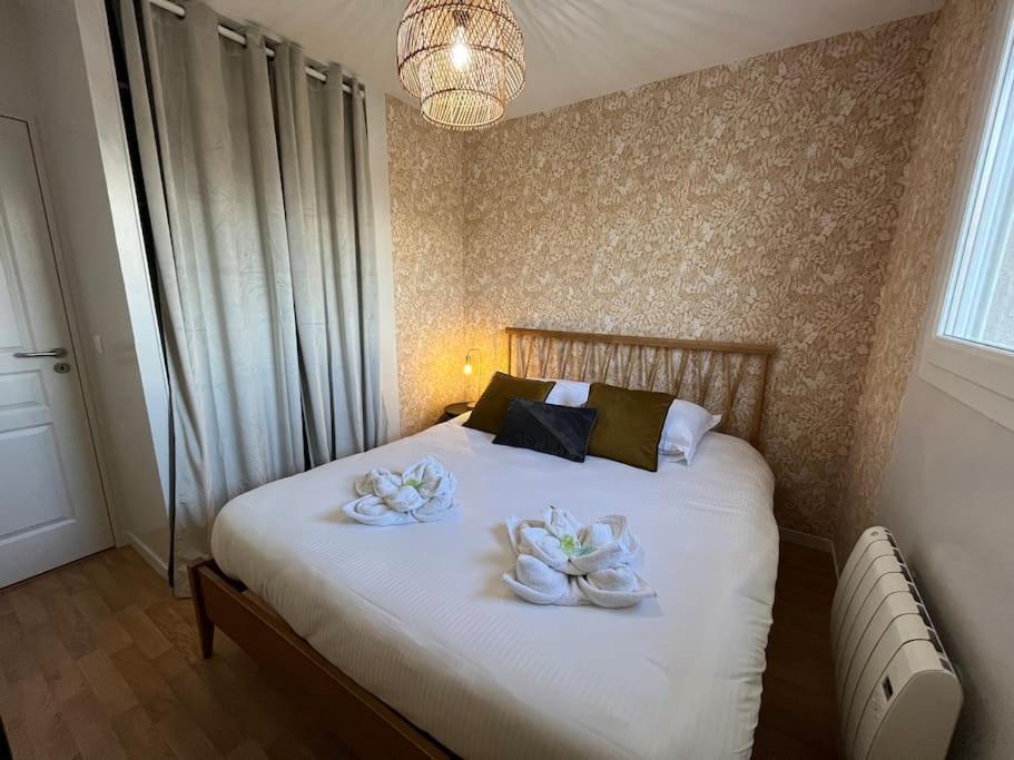 Dahlia, Appt Cosy Avec Parking Et Balcon Apartment Caen Ngoại thất bức ảnh