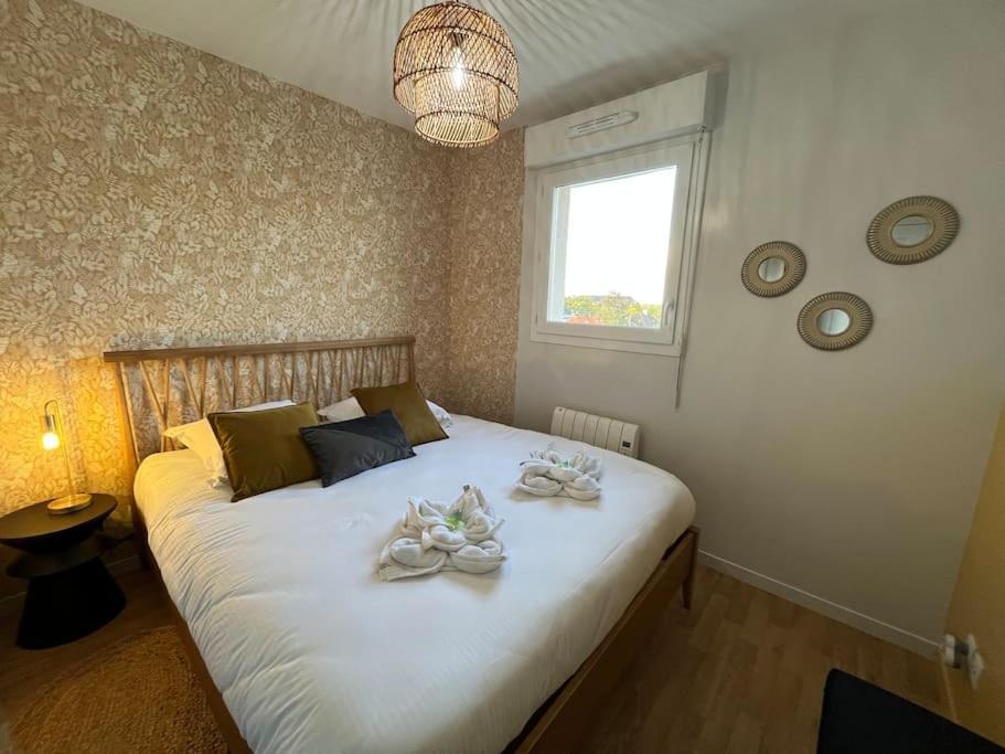 Dahlia, Appt Cosy Avec Parking Et Balcon Apartment Caen Ngoại thất bức ảnh